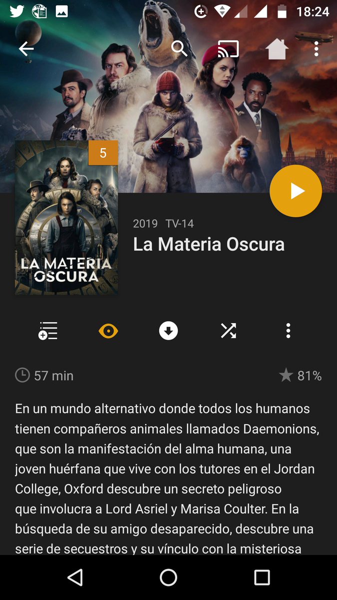 Comilisac's tweet photo. Nuevos episodios de las nuevas temporadas agregadas a nuestra aplicación

#TheMandolorian #SavedbytheBell #lamateriaoscura #Romulus https://t.co/sDXCaWSuYN