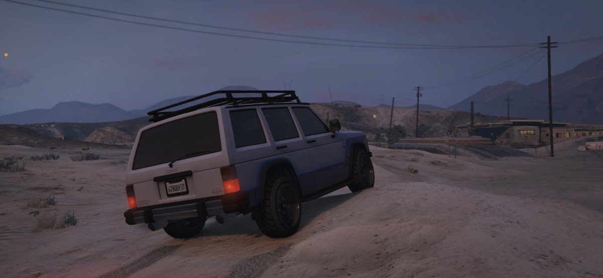 TD82Drumm's tweet photo. On tonight with the Rural Policing Team - Short lived patrol over the Grand Senora Desert before a vehicle Came into contact with an electrical Transformer. Both occupants were treated at the scene by Ambulance Service and Fire with assistance of LSDWP #AX5RP #TD82 https://t.co/f1RCM91NjA