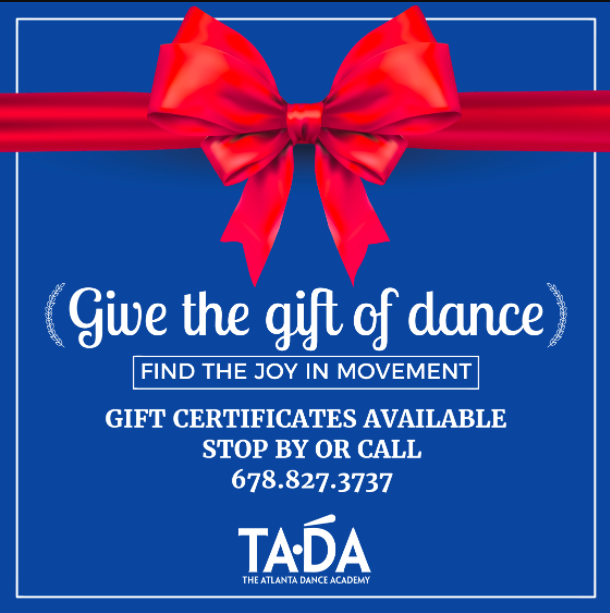 tada_atl's tweet photo. Give the Gift of Dance! #kidsdance #kidsdanceclasses #kidsballet #dancelessons #findthejoyinmovement #giftcertificates #shopsmall https://t.co/5PbjuRCRvc