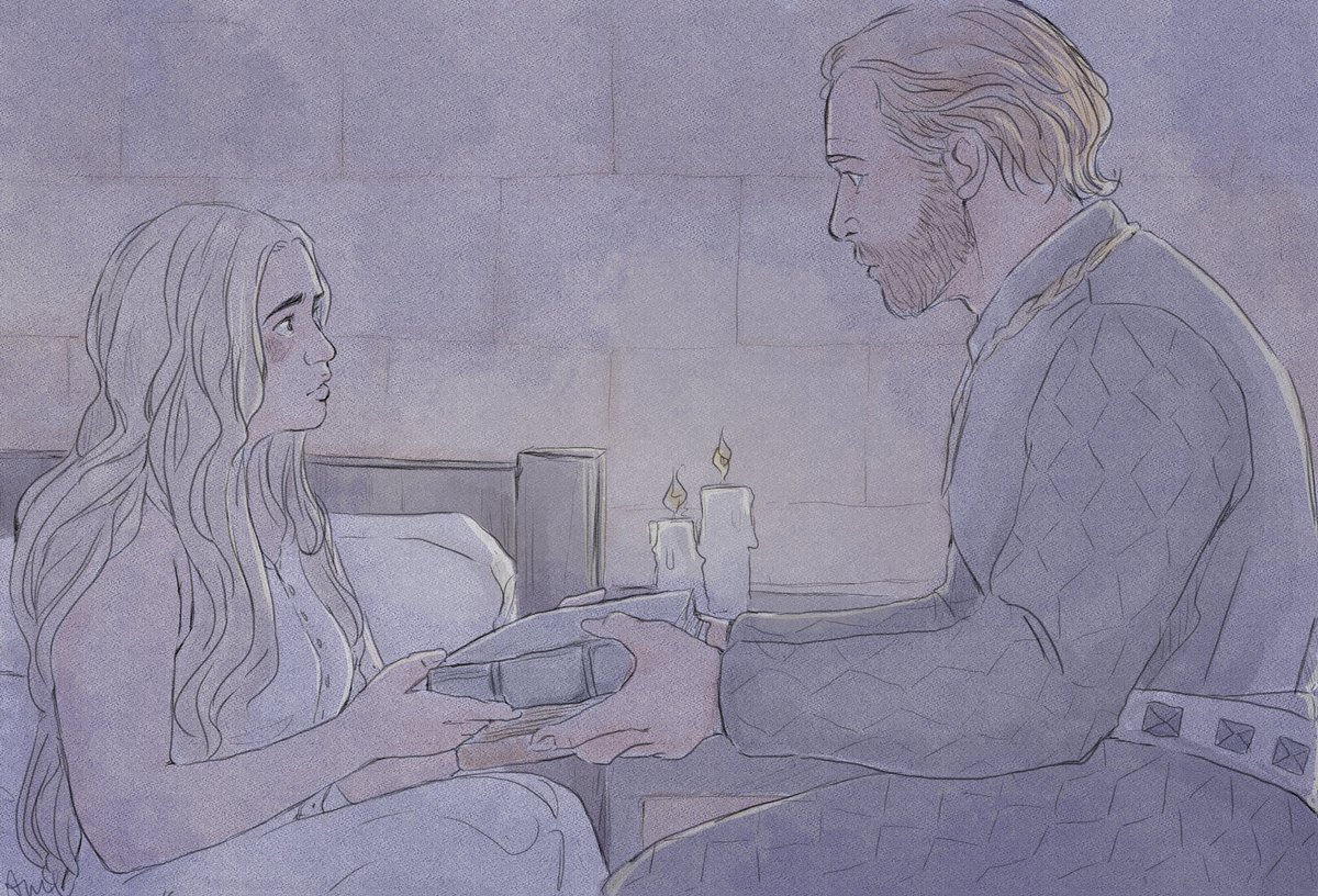 Update on the Jorah/Daenerys arranged marriage fic ❤️💞 Things I love forever: Jorah + Dany + THE BOOKS + <a href="/salzrand/">アンネ</a> ‘s pretty Jorleesi fanarts 😍😍😍😍😍😍😍😍😍😍😍😍😍😍😍😍😍😍😍😍 - archiveofourown.org/works/26950990…