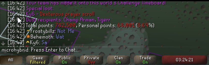 Oculus_PvM's tweet photo. DOUBLE DUST! @Tigerr_Rs https://t.co/0JWUFQCmKG