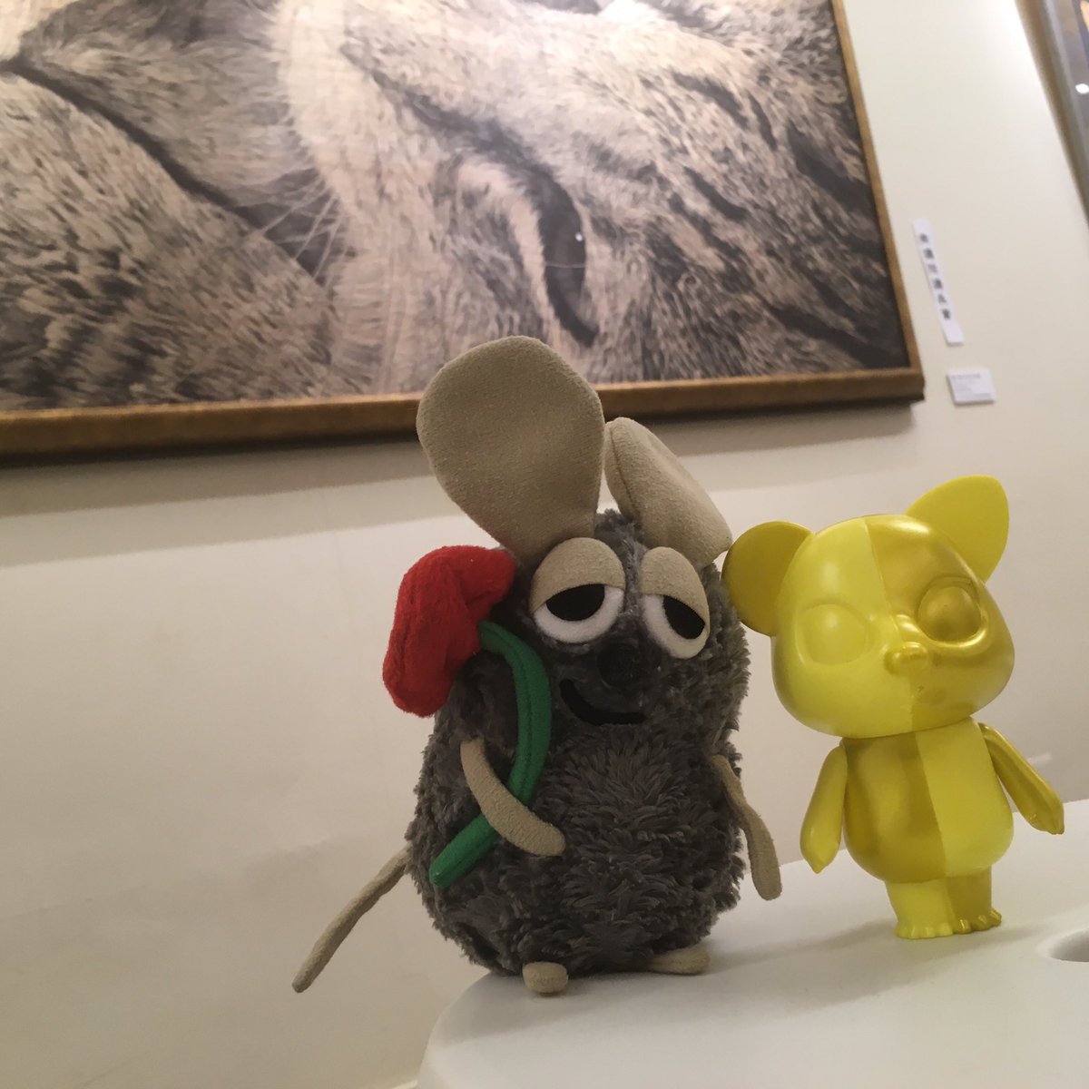 takasantweets's tweet photo. ネズミ新たな仲間が🐭🐻✨ https://t.co/ewspEUZRTm