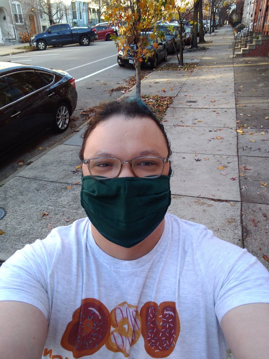 Heading over to <a href="/NoLandBaltimore/">No Land Beyond</a>  with my @DougVCGaming shirt to drop off swag for their <a href="/KultRPG/">KULT: Divinity Lost</a> raffle.