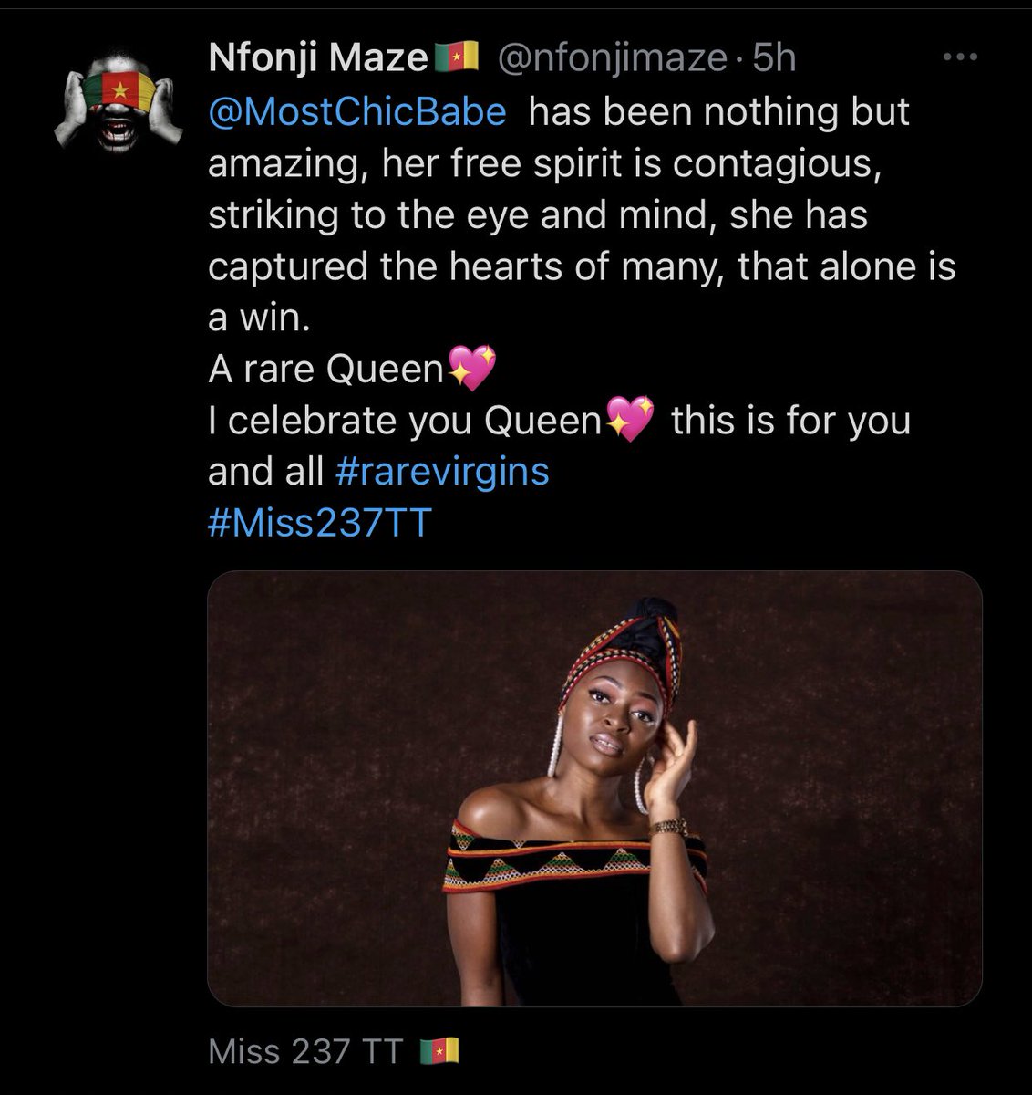 Li_Dady's tweet photo. @MostChicBabe She’s free spirited, amazing & positively contagious. Queen of the #RareVirgins
@salahkimmie She’s the definition of grace, aura & a queen amongst #Royals
@Smboyi1 She’s intelligence personified, the fire to inspire burns in her. #TeamStep’s finest.
#237Recap 🦅 https://t.co/GeNW6AElDq