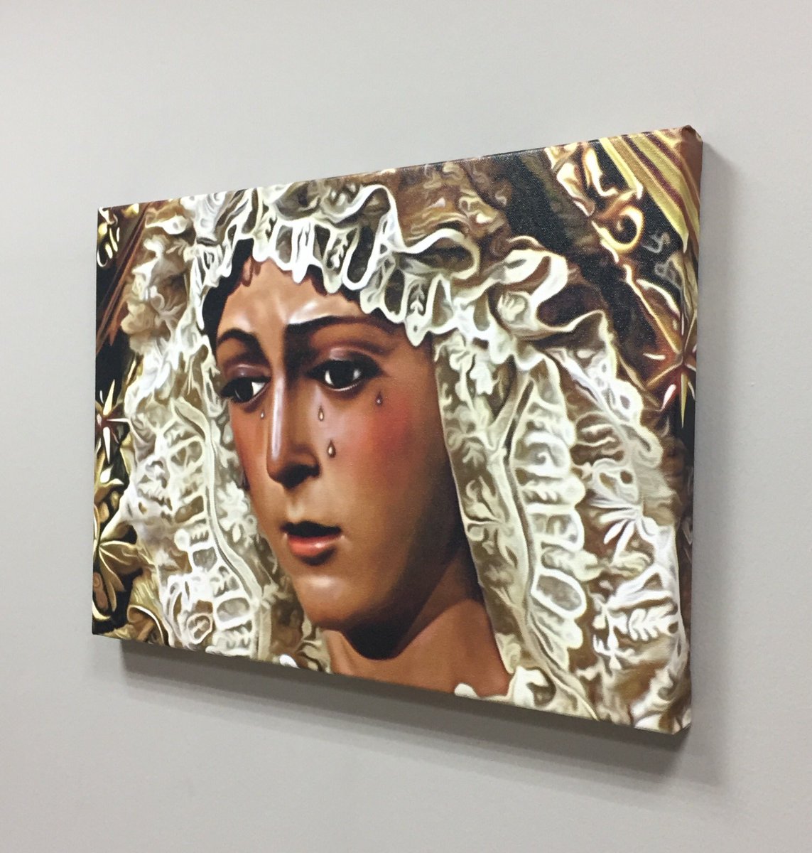 En estas Navidades Regala Lienzos Cofrades Envíos gratis. Para más información 625050605 #hermandades #cofradias  #nazarenos #costaleros