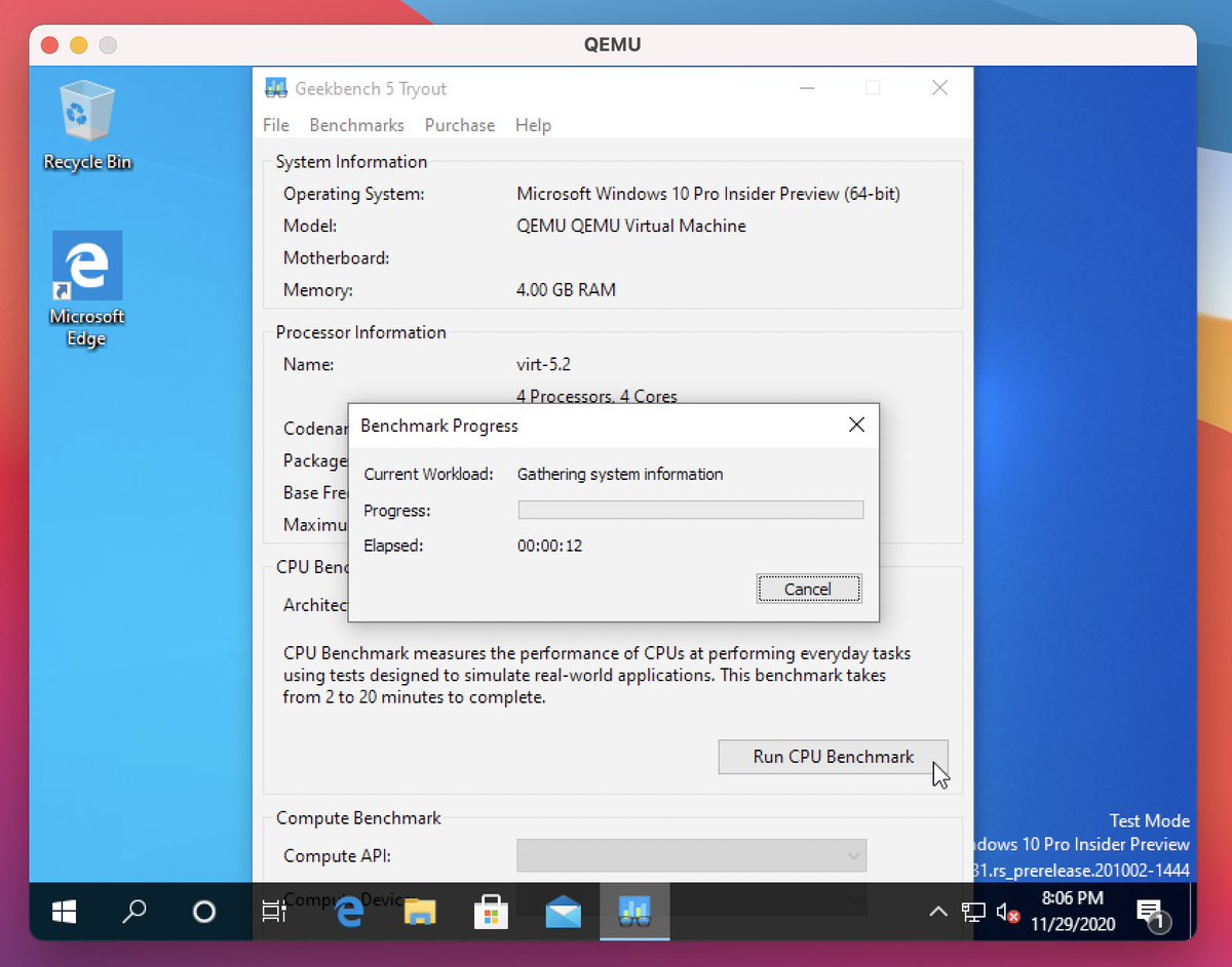 Yoshimasa Niwa Geekbench してみる