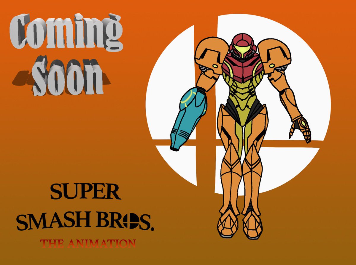 NintendofanNL's tweet photo. #supersmashbrostheanimation #comingsoon #smashbros #animation #samus #matroid https://t.co/evBDlct88d