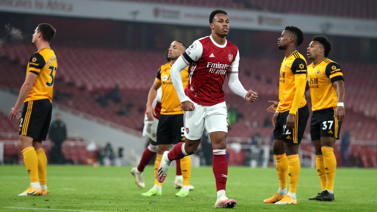 Premier League On Twitter Half Time Arsenal 1 2 Wolves Wolves Lead At The Interval Thanks To Well Taken Goals From Pedro Neto And Daniel Podence Arswol Https T Co Ybpaygwj4v