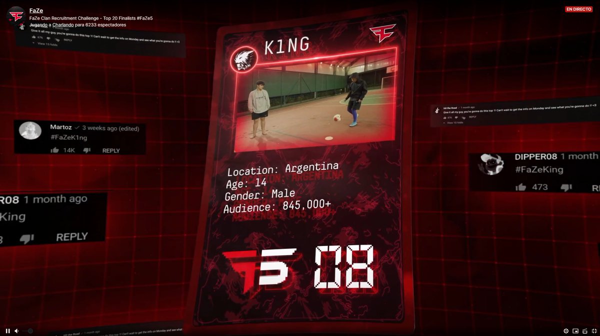 k1ng's tweet photo. Pase para el top 20 pa https://t.co/6k57FT7Ovo