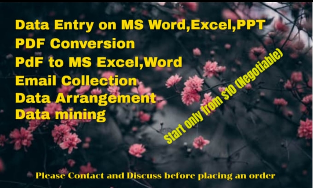 IAmAreej's tweet image. R u looking for #DataEntry service?
#ConvertPdftoWord
#DataTyping
#DataConvert
#Copypaste
#DataMining
Please contact ir order
fiverr.com/s2/f5fedb2ad1
