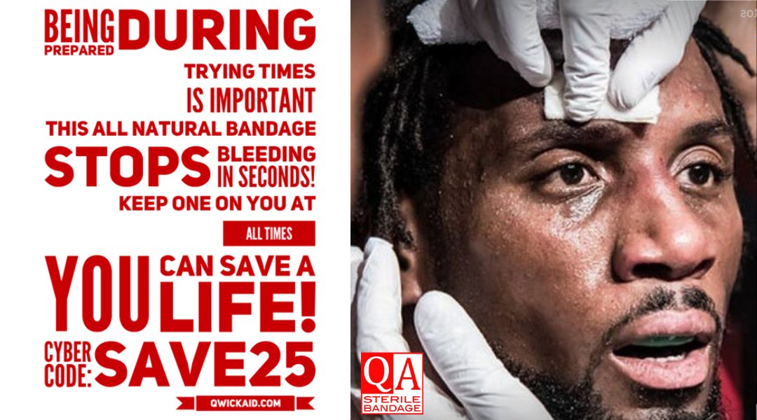QwickAID's tweet photo. Be Prepared During Trying Times!
You just may save a life!

Take advantage of our Cyber Offer - Use Code: SAVE25
https://t.co/I62BT8P6iM https://t.co/OBIcqZUPq8