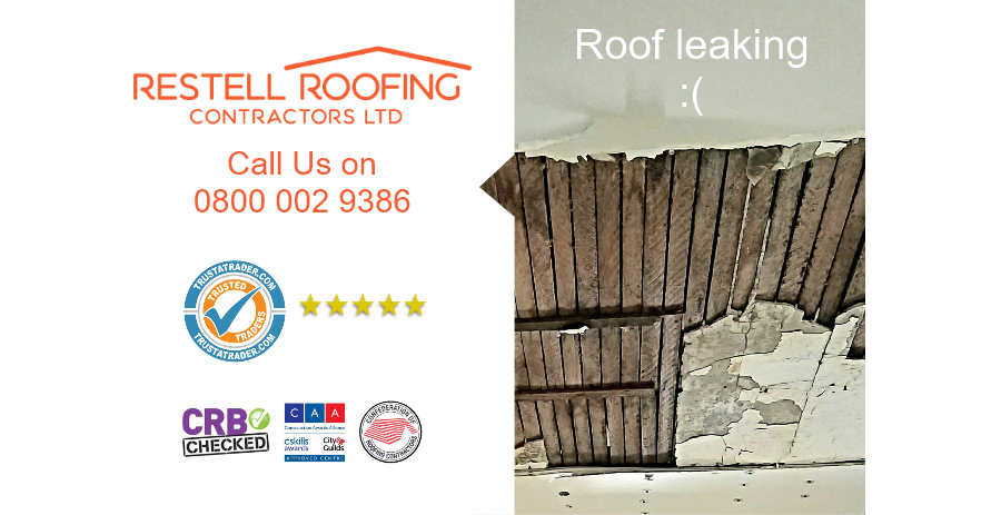 Restellroofing's tweet photo. The last thing you need right now is a new ceiling ๐, if you spot a damp patch on your walls or ceiling it might be that you have a few tiles missing or #DamagedRoof, it's been a windy this year to say the least #BrumHour.
If your roof is leaking call us on 0800 002 9386 https://t.co/MUnrK2bb9G