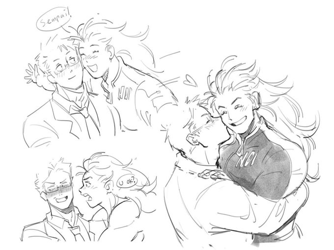 id take a bullet for this ship #noi #shin #dorohedoro 