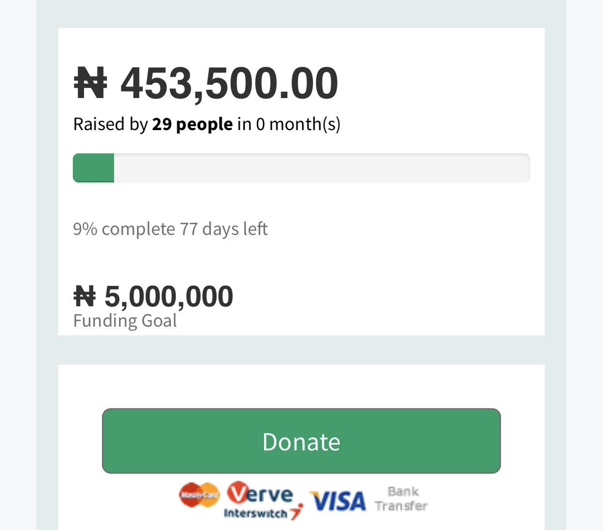 Debo2hit's tweet photo. Thanks to those that made donations today. God bless and replenish ur pocket, pls we are still far from our target & time is going. If you are yet to donate or want to give more for Busolaโs boys
Pls click the link below
๐
https://t.co/EZLzbNI6pb
#RestInPowerBusola https://t.co/2S2K5mNxlN