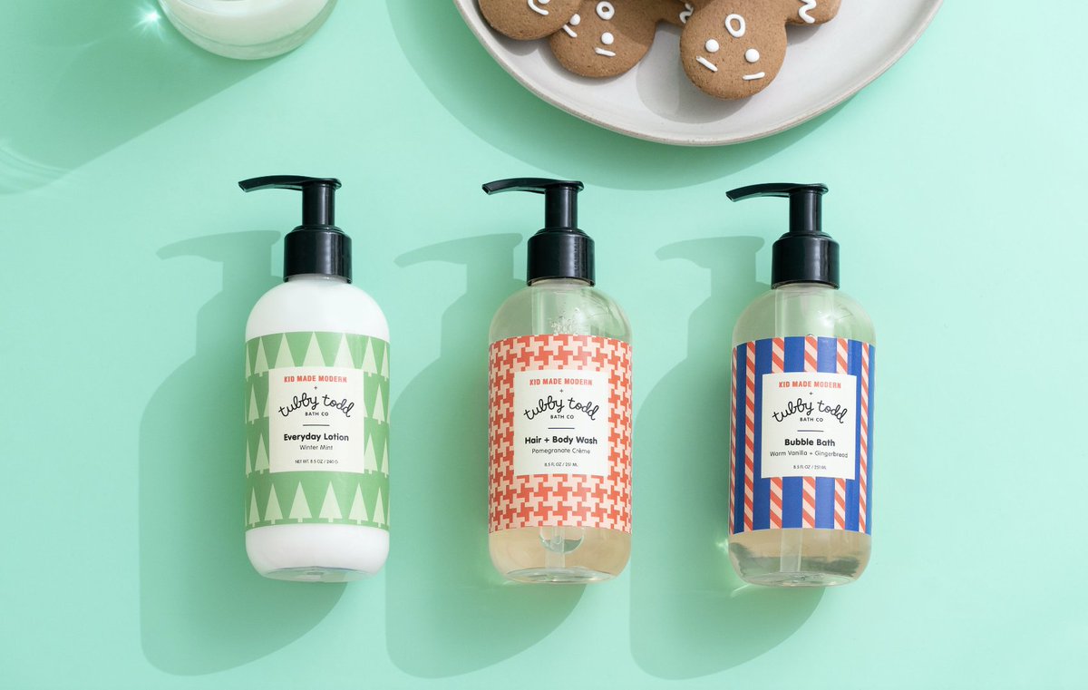 Have you checked out our holiday collections? Tubby Christmas (Cranberry Mandarin, back by popular demand) + Tubby Advent have been a smash. #goodcleanfun tubbytodd.com/collections/ho…