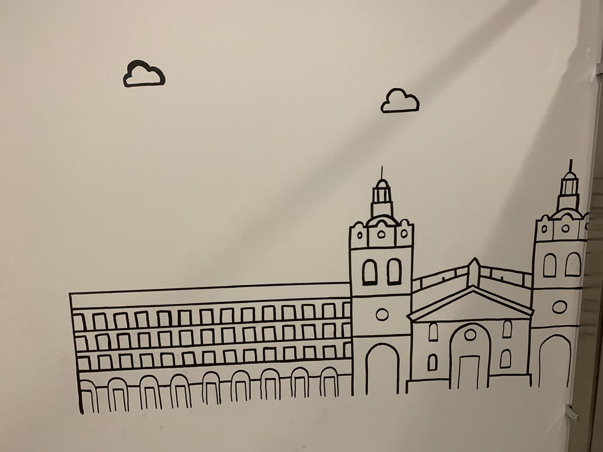 TimberNAHS's tweet photo. Day 3 of painting a mural in Southlake! 

Almost done! https://t.co/mg2maXFD5w