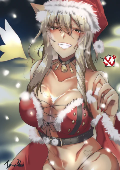 JKサンタ鈴鹿御前さん
ほんとすこ・・・・
#FGO
#鈴鹿御前 