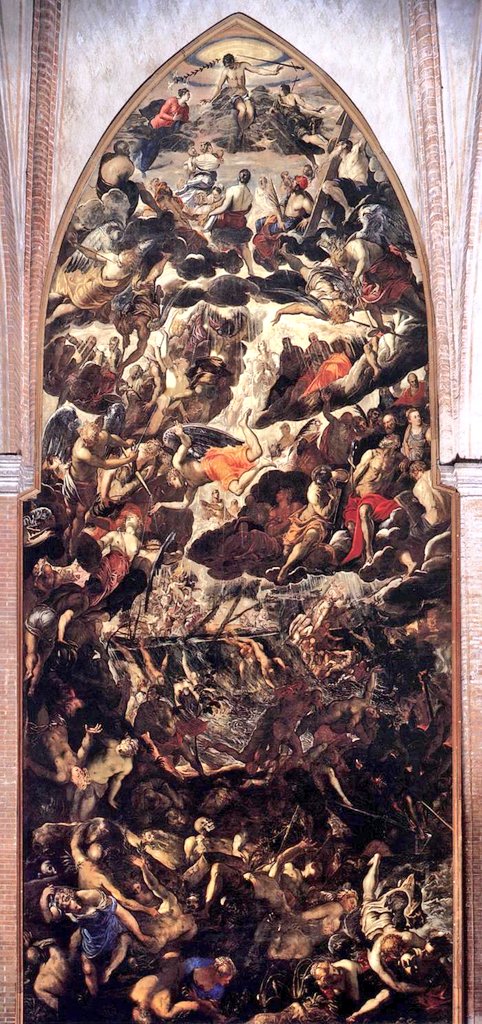 93. Tintoretto, The Last Judgment, 1562,