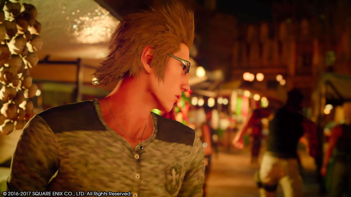 BabiraCL's tweet photo. My favourite Prompto Pic because: 1- #Ignis as "take a picture of me like I don't even know" and 2- Gladio background #HBFFXV #HBFF15 #FFXV https://t.co/Iup5xTmMhJ