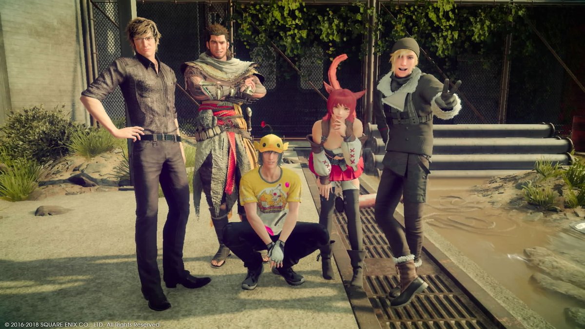 BabiraCL's tweet photo. #FFIVX and the assassins ones was the collaboration that I most enjoy <3 #HBFFXV #HBFF15 #FFXV https://t.co/GbXgBlYpq4