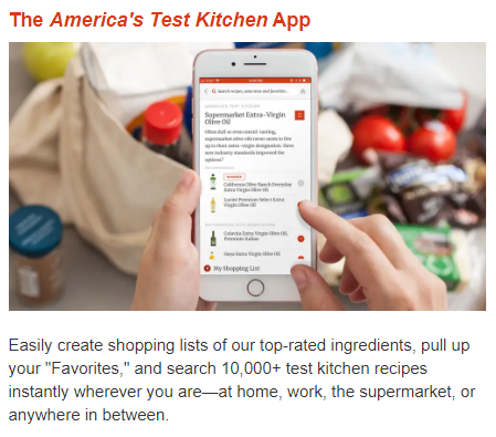 DigitalDistrib1's tweet image. See bit.ly/3fLzuXP for Free Access to America&apos;s Test Kitchen.
#WhatsCooking
#CookingLessons
#RecipeDatabase
#recipes
#MealtimeShortcuts
#GreatFood 
#AmericasKitchen
#AmericasTestKitchen
#WhatsforDinner
#FineDining
#AnyoneCanCook