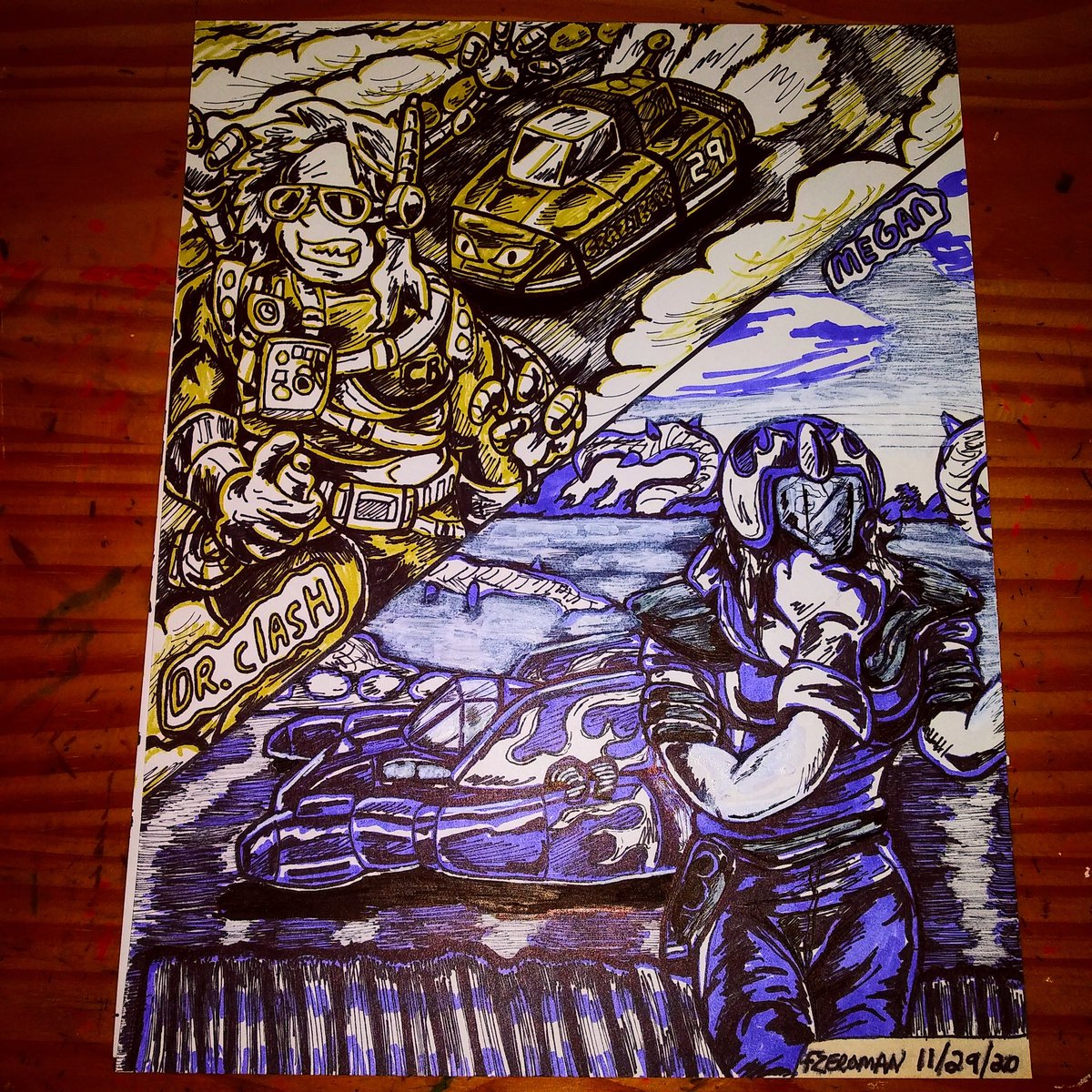 _fzeroman's tweet image. Finished adding megan from #fzeromaximumvelocity #FZEROVEMBER #fzero30th