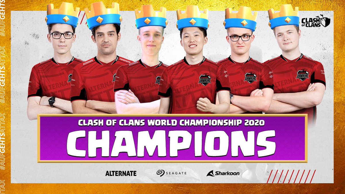 WE MADE IT 😍
Our <a href="/ClashofClans/">Clash of Clans</a> team made it, they are #ClashWorlds Champions!

From joining less than a year to the Top of the World 🏆

Truely #aufgehtsattax 🔥