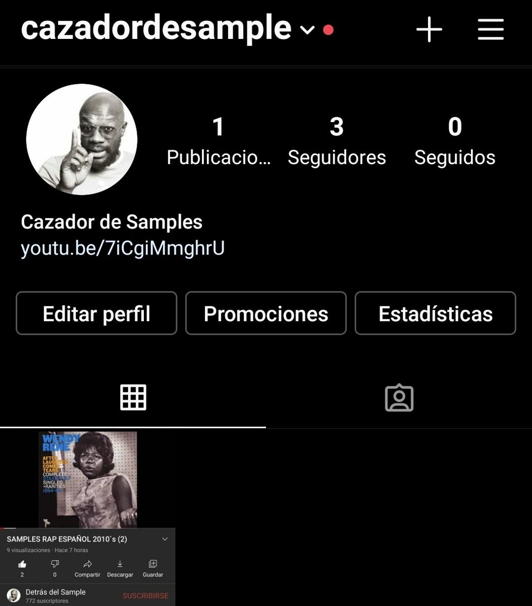 Detrás del Sample tweet media