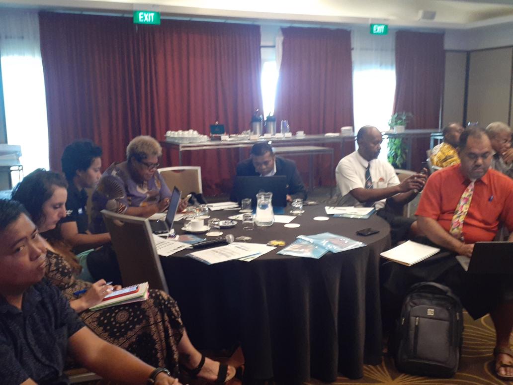 UNDP_Pacific's tweet photo. Happening now 2020 Cash Voucher Assistance Learning Meeting in Suva.
UNDP through the Russian funded #RESPAC project and financial aid from @dfat supported #TCHarold Recovery in Fiji implemented through @AdraFiji & @ItaukeiAffairs board.
Todays meeting was organized by #ADRA https://t.co/6J3Q6KOy5c