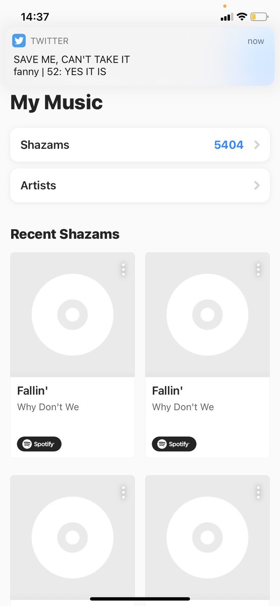 relapseherron's tweet image. y'all better be shazaming too!! #STREAMFALLIN