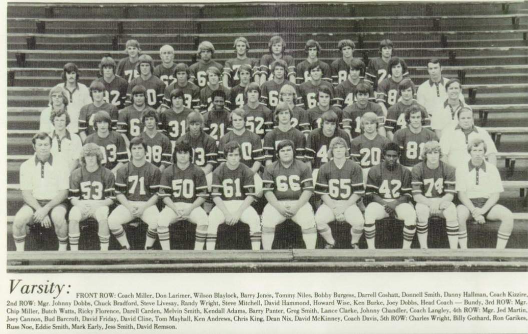 svmounties's tweet photo. ON THIS DAY IN MOUNTIES HISTORY - November 29, 1974 - 46 years ago today - Sheffield vs. Shades Valley at Legion Field #100SeasonsofMountieFootball
#GoMounties ๐ดโซ https://t.co/r2Nt3Ltq43