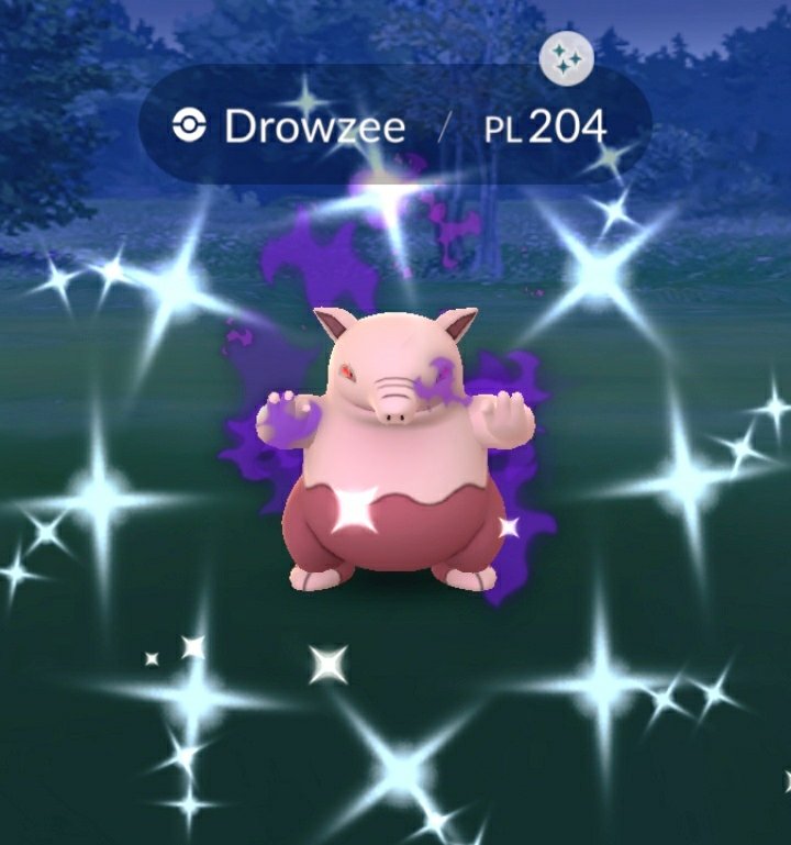 spicygoe's tweet image. Sierra was very gentle this time, she dropped my very first shiny shadow pokemon! 🎉💫 #Drowzee #ShinyPokemon #PokemonGO #TeamGORocket #Nightmare