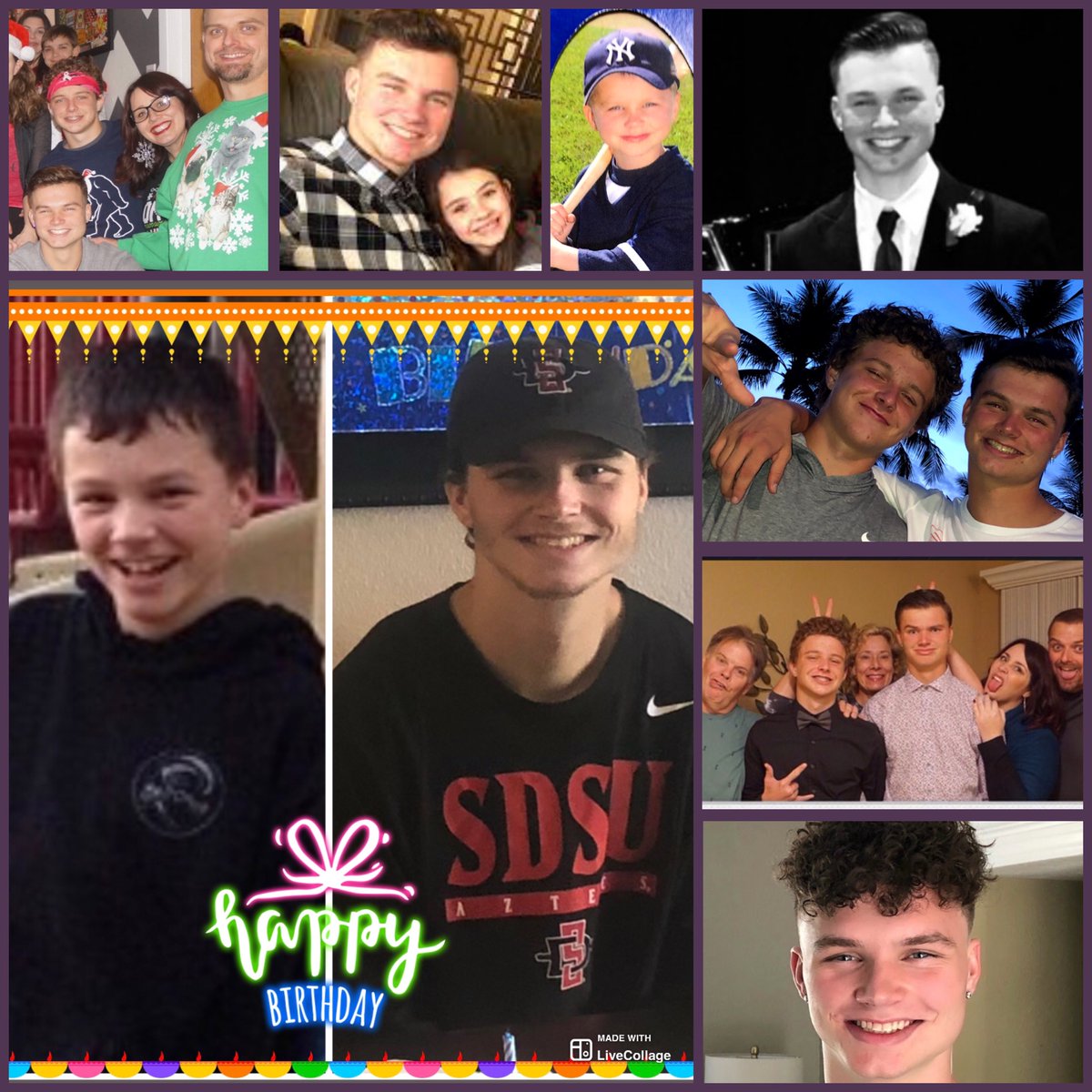 Happy 20th Birthday Bailey, you were a wonderful child, and you’ve become a wonderful man. Notice I didn’t mention anything about the teen years lol!...but we survived 😂<a href="/btrotter64/">Ben Trotter</a>  and I love you !!! Always have always will 🎉♥️