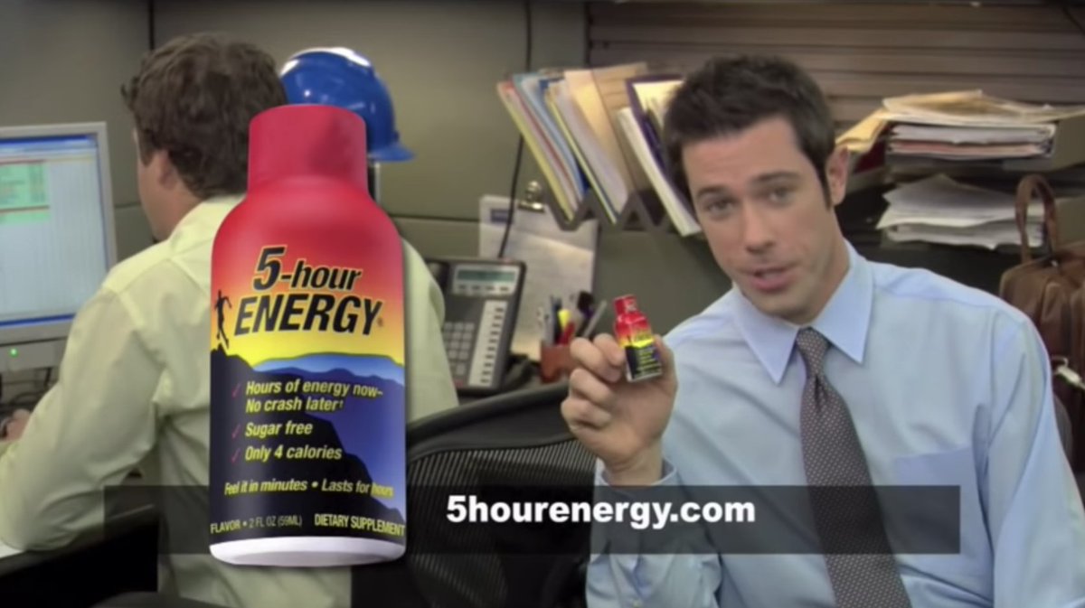 Alas, the first energy shot was born.But what to name it?Manoj thought about it for 10 seconds and landed on "5-Hour Energy."His reasoning was simple: people had to make a buy decision in a split-second, so the product's value should be dead obvious.