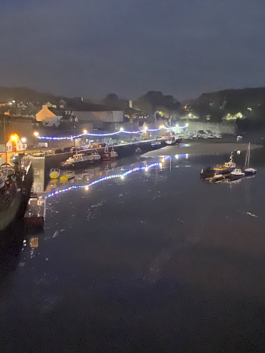 Conwy beautiful but very eerie tonight