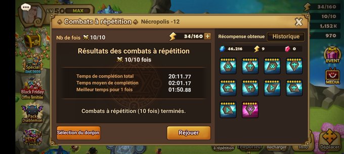 NB12 hein 😅 heureusement que c'est des runes 6* &eacute;toiles  &Eacute;tonnamment quand elles sont 5* &eacute;toiles j'ai<a href="/tag/pornstar"class="tags"><span>#pornstar</span></a><a href="/tag/onlyfans"class="tags"><span>#onlyfans</span></a><a href="/tag/modeleporn"class="tags"><span>#modeleporn</span></a>
