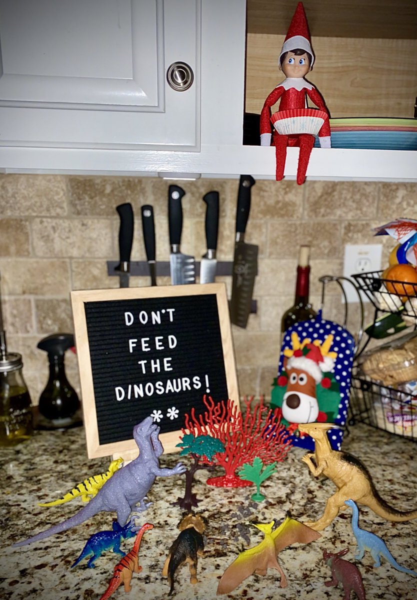 MrsFun4Life's tweet image. Our Elf on the Shelf journey has begun! Days 1-3 have been exciting, our little Elf sure knows how to get into trouble