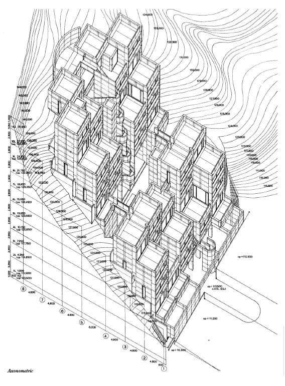 Tadao Ando...
Rokko Housing Pharse Ⅰ...
#architecture #arquitectura #drawing #Perspective #TadaoAndo