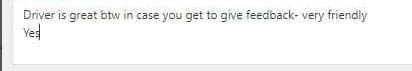 That's me the customer is talking about 😍 love having a laugh with customers. I have definitely grown in confidence since working with Zoom! 🚙