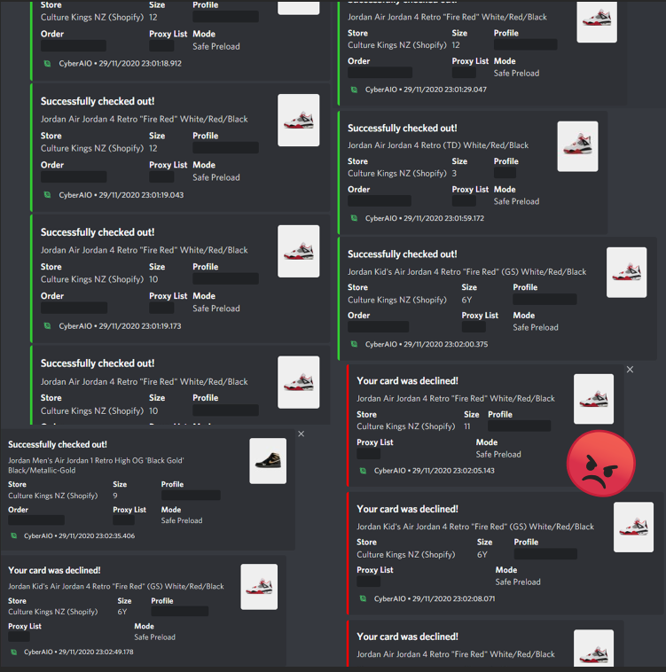 hml4kicks's tweet photo. thx @Amenityio @SneakerguideNz @Synergy_io 
+ @Cybersole @Leafproxies https://t.co/AO6B7yaQAw