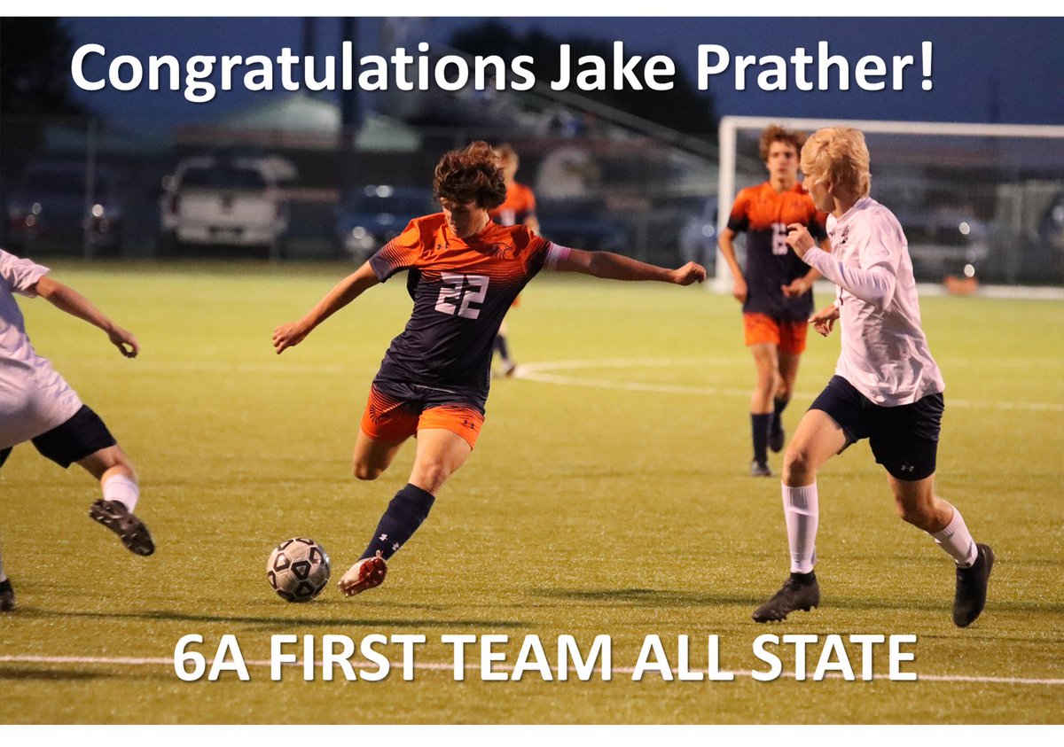 Congrats to Jake Prather for earning 6A 1st team All State.  Well deserved! <a href="/JakePrather10/">Jake Prather</a>