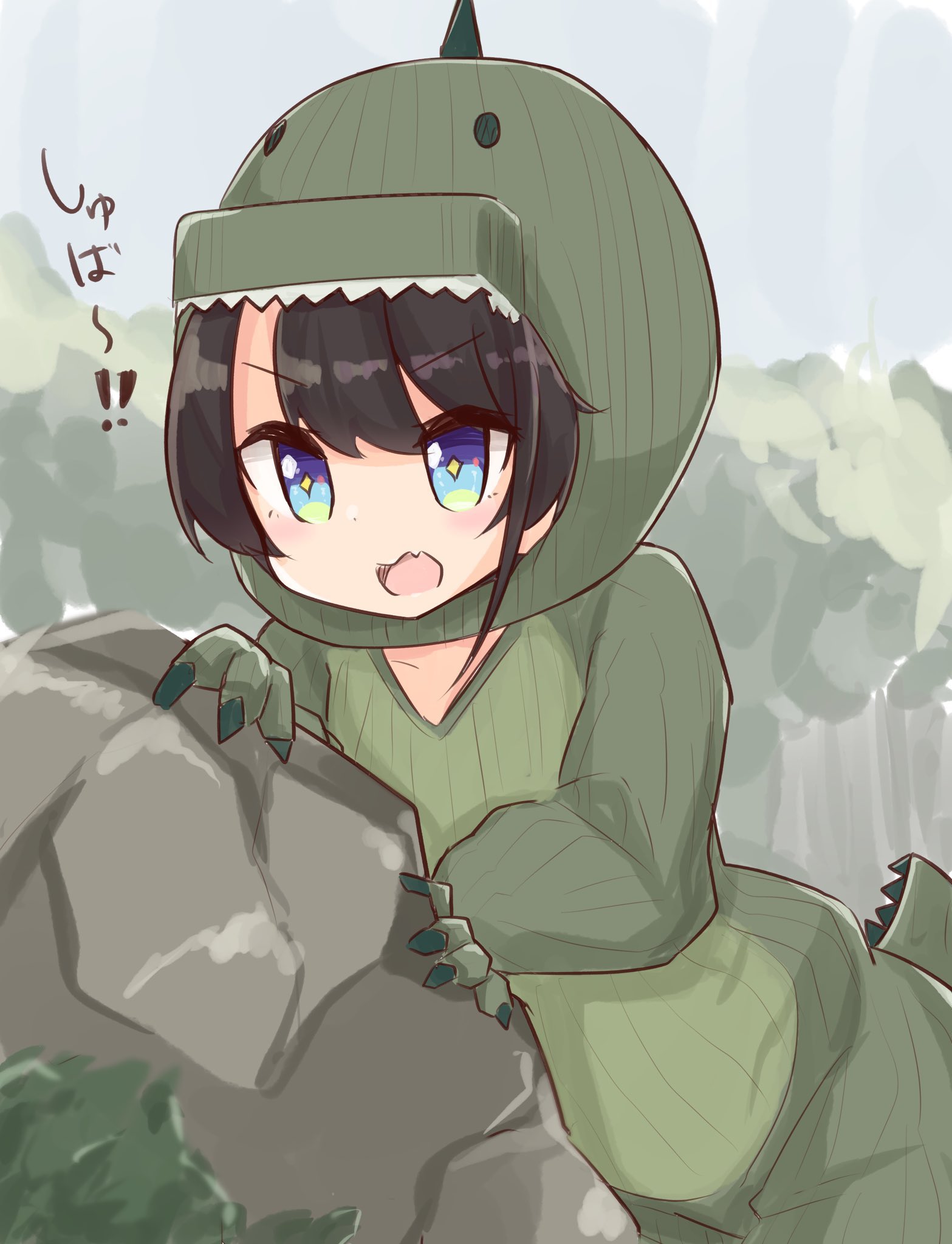 大空スバル ホロライブ イラスト かなミせんぱい Twitter