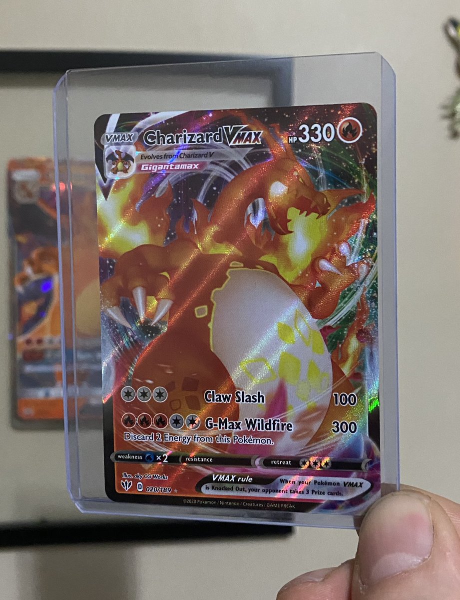 pokemontcgshark's tweet image. #VMaxCharizard #DarknessAblaze 🔥🔥🔥✌️✌️🥰