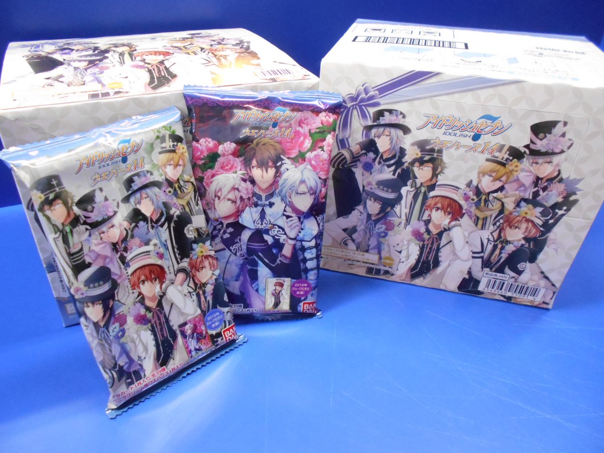 アニメイト池袋本店 A Twitter 新商品情報 只今当店５fにて アイドリッシュセブン ウエハース14 が好評発売中アニ 予約引取も行っております 更に アニメ放送記念フェア 後半 を開催中アニ 詳細は添付の画像をご覧ください 是非この機会にお買い求め
