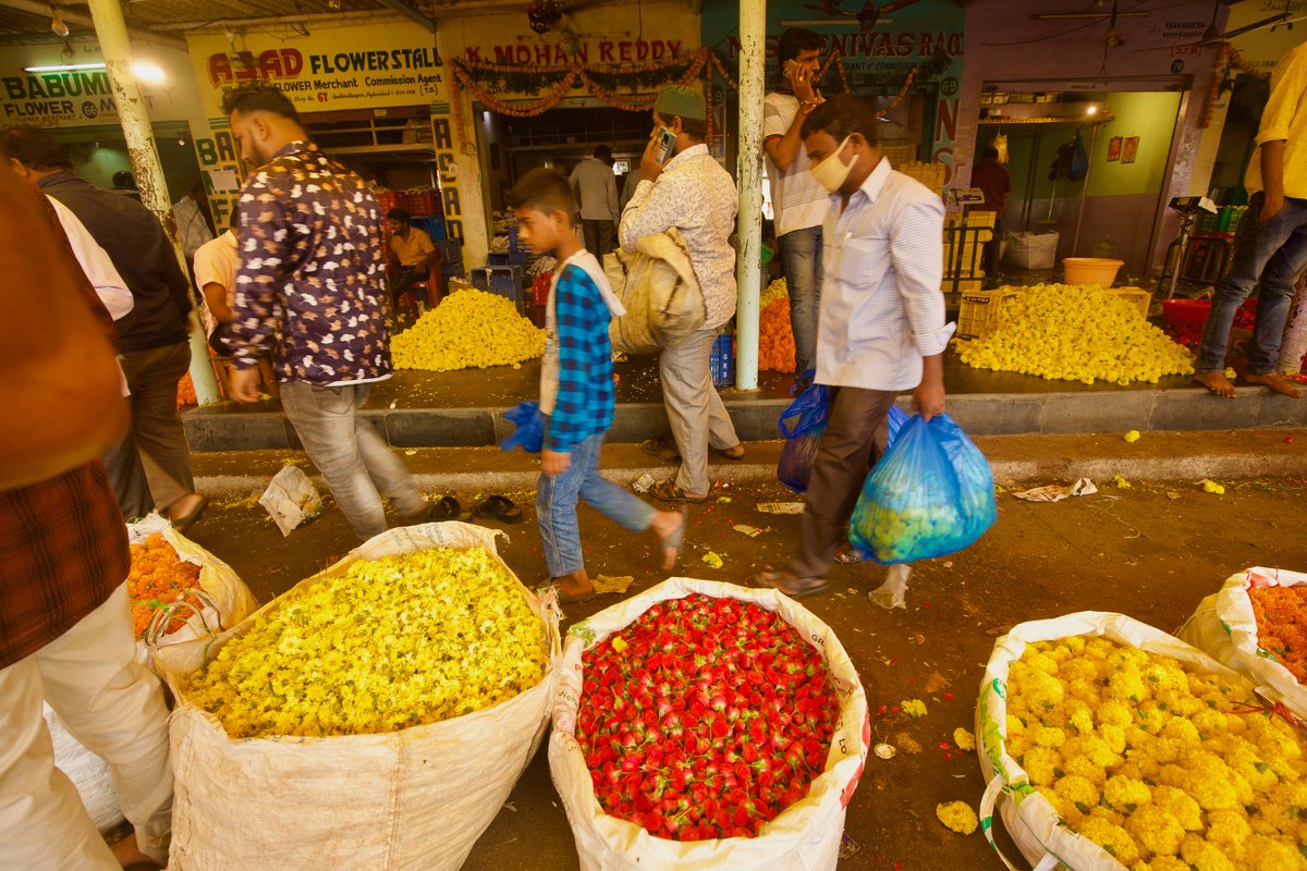We buy and sell flowers without bothering about the faith of our fathers.