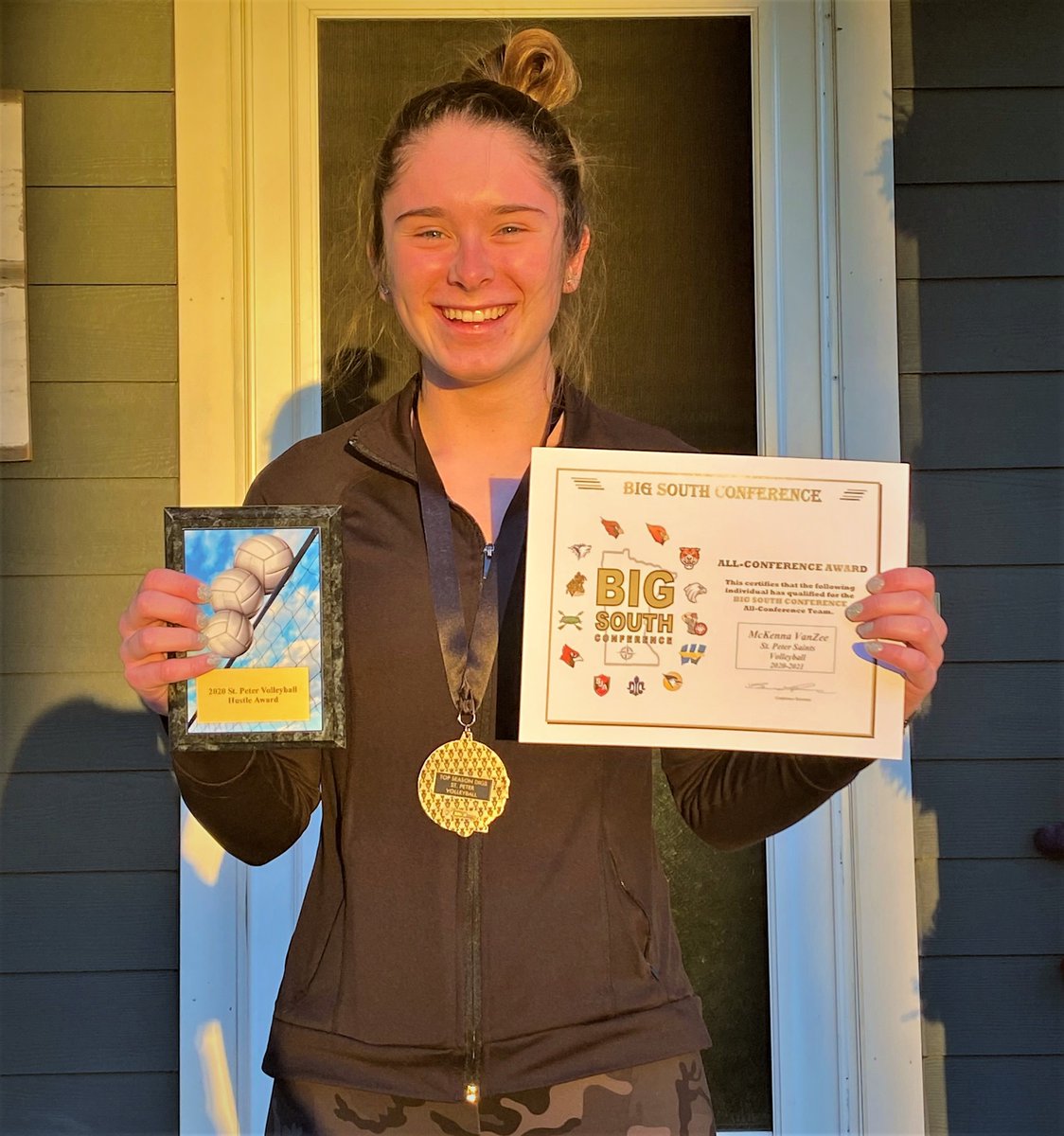 St. Peter volleyball foursome earn conference honors. southernminn.com/st_peter_heral…