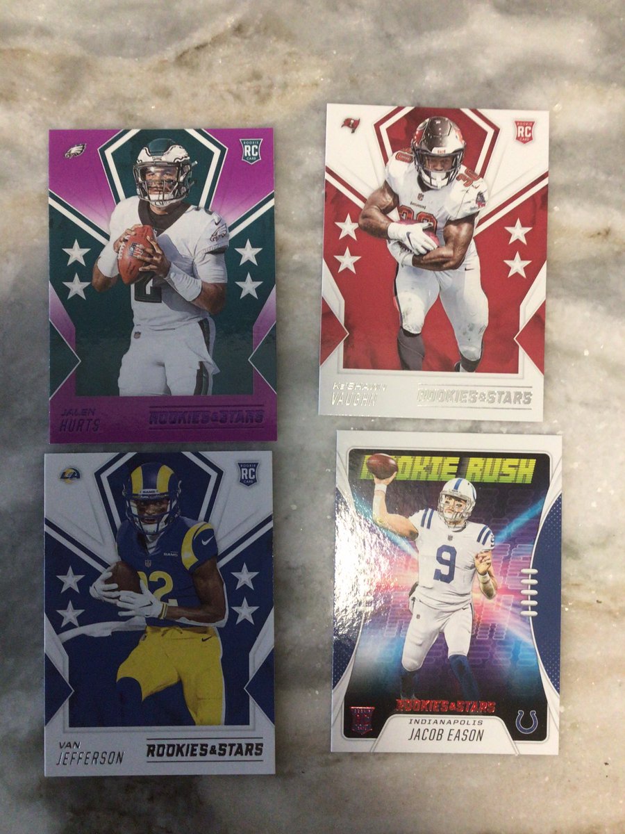 2020 PaniniIllusions Rookies 

$2 each or all 4 for $5

 @HobbyConnector @Hobby_Connect @sports_sell @OnReplin #collect #NFL   #WhoDoYouCollect   #TheHobby #Hobby