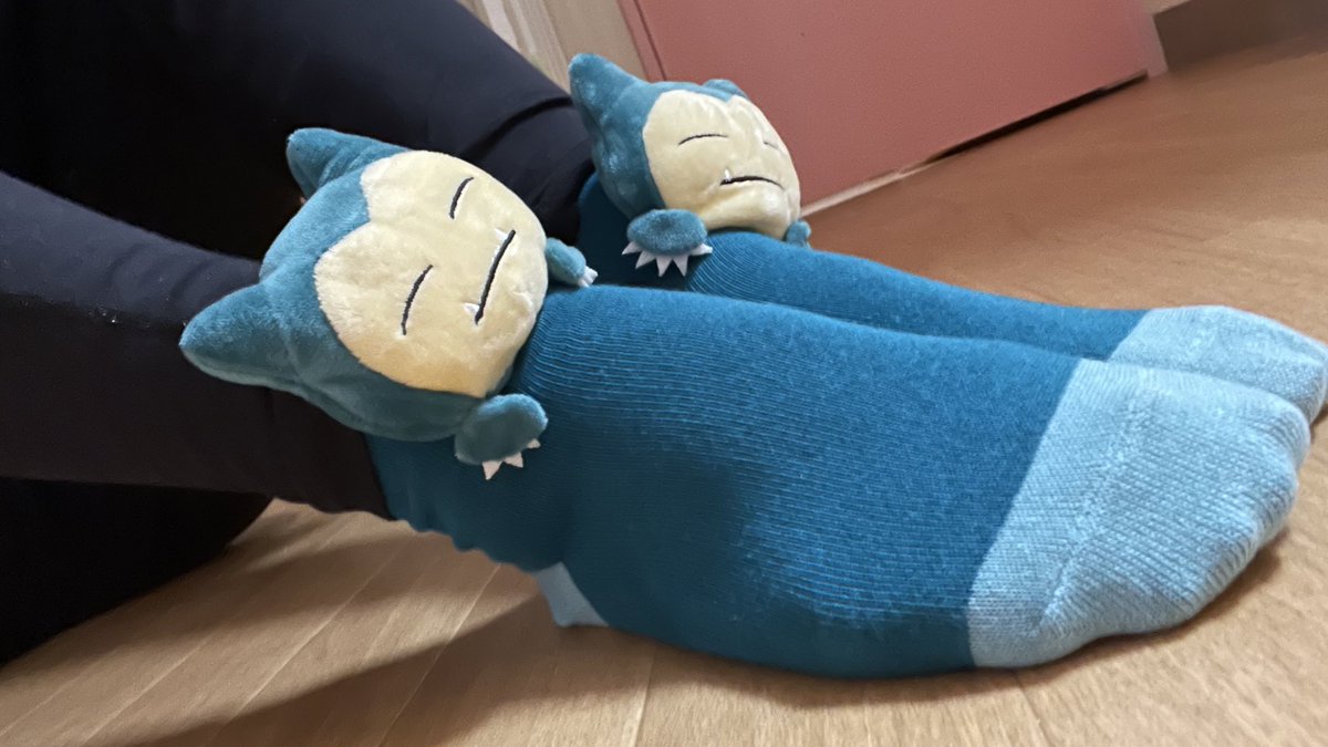 さおりーぬ ポケモンのぬいぐるみ靴下 可愛いが大渋滞してる あとヤドンとピカチュウとコダックもある さおりーぬ ポケモンのぬいぐるみ靴下 可愛いが大渋滞してる あとヤドンとピカチュウとコダックもある