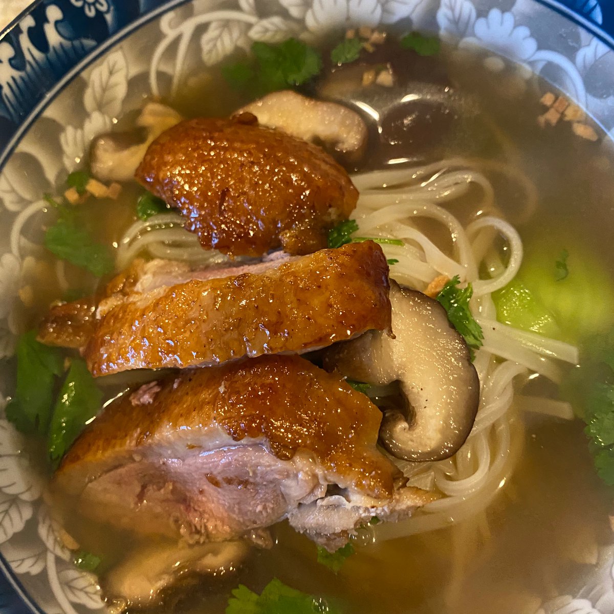sukrungruang's tweet photo. In case you were wondering what I was doing the last two days? Making the duck pho broth that is just about perfect. #covidcooking #daddycooks https://t.co/xKjkLJOklQ