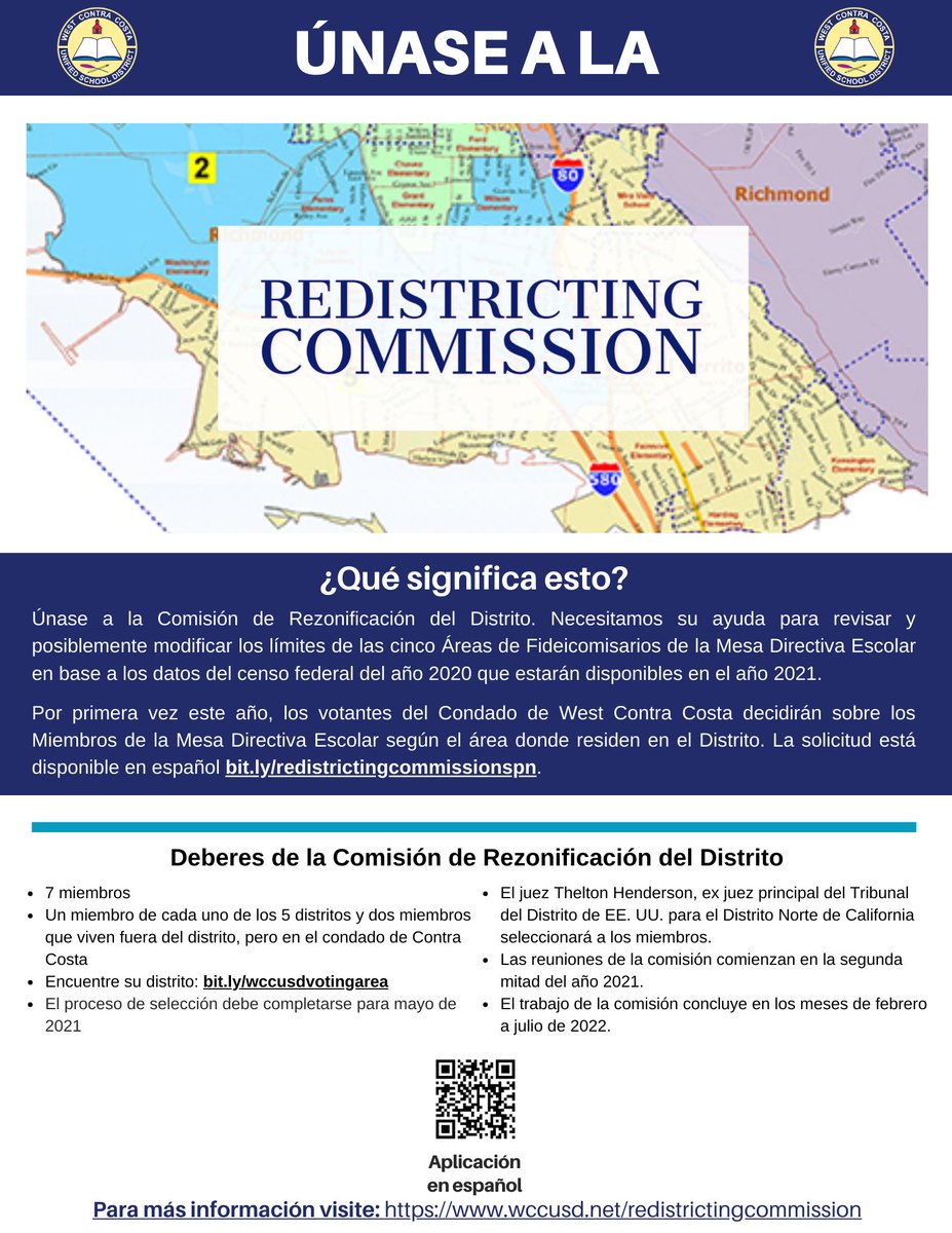 West Contra Costa Unified School District Do You Reside In Wccusd Trustee Area 2 Find Out By Using The Interactive Map And Learn How You Can Apply For The Redistricting